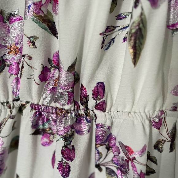 Belle Badgley Mischka Girls Floral Poly Jumpsuit - Picture 5 of 10